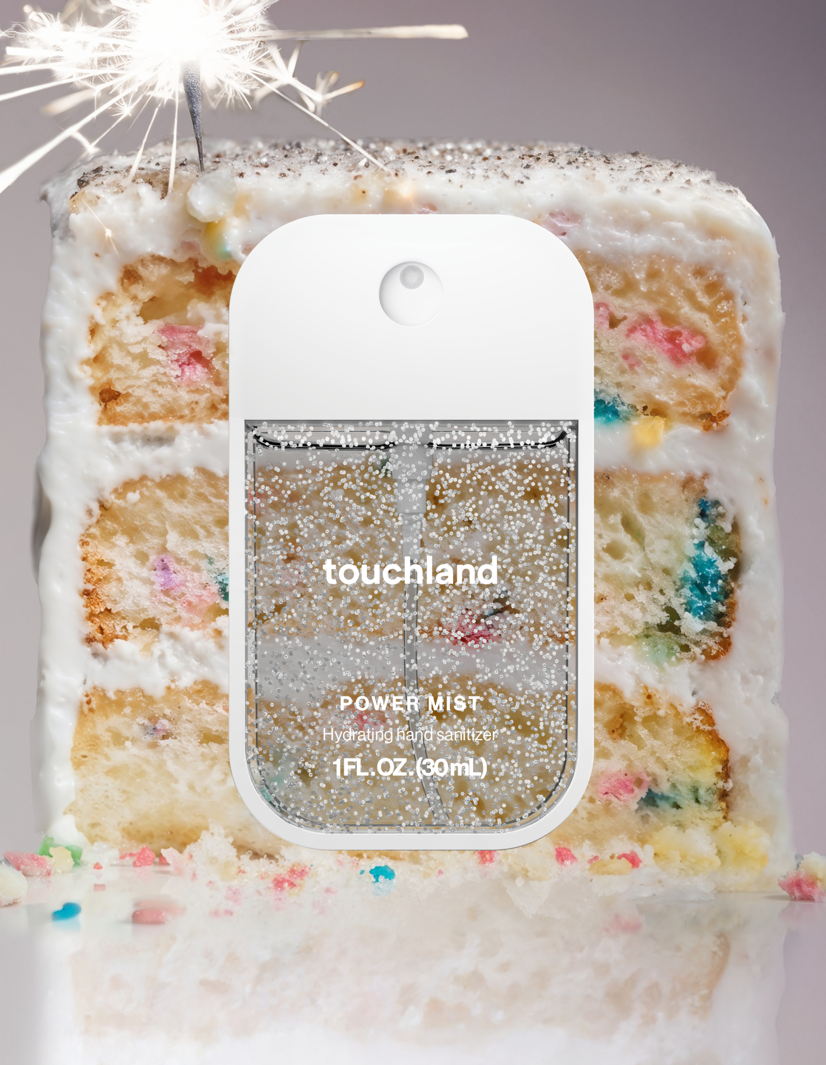 Confetti Cake Hand Sanitizer - Hand Mist for Travel